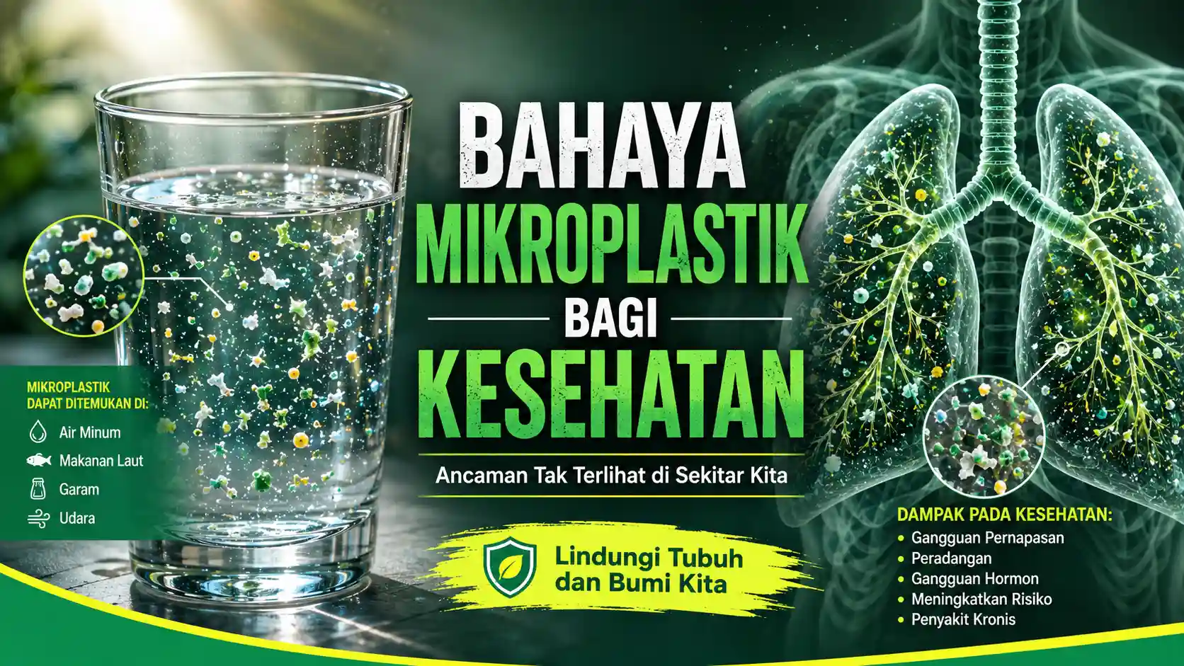 bahaya mikroplastik bagi kesehatan